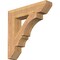 Ekena Millwork Balboa Slat Smooth Bracket, Western Red Cedar, 5 1/2"W x 28"D x 28"H BKT06X28X28BOA06SWR - alternate 1